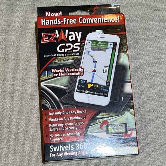 Ez Way GPS Dashboard Phone & GPS Holder - Picture 1 of 4
